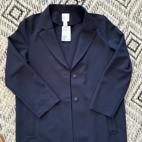 NWT Navy Blue Light Coat - Picture 2 of 5